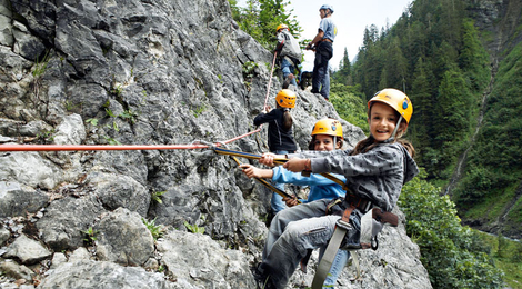 Gesundhotel Bad Reuthe -Kinderklettern