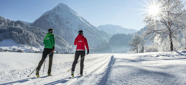 Langlaufen in Au-Schoppernau (c) Emanuel Sutterl++ty - Au-Schoppernau Tourismus