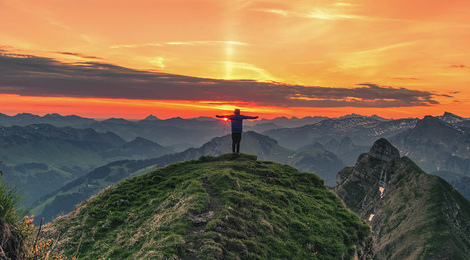 Kanisfluh Sonnenaufgang (c) Michael Meusburger - Bregenzerwald Tourismus