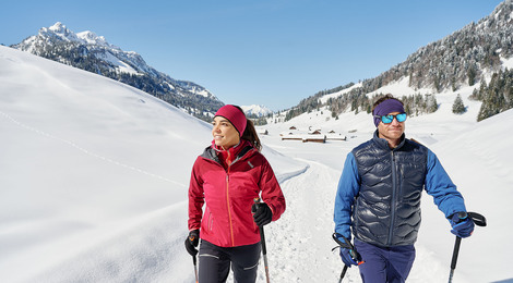 Winterwandern in Schönenbach (c) Alex Kaiser - Bregenzerwald Tourismus