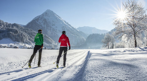 Langlaufen in Au-Schoppernau (c) Emanuel Sutterl++ty - Au-Schoppernau Tourismus