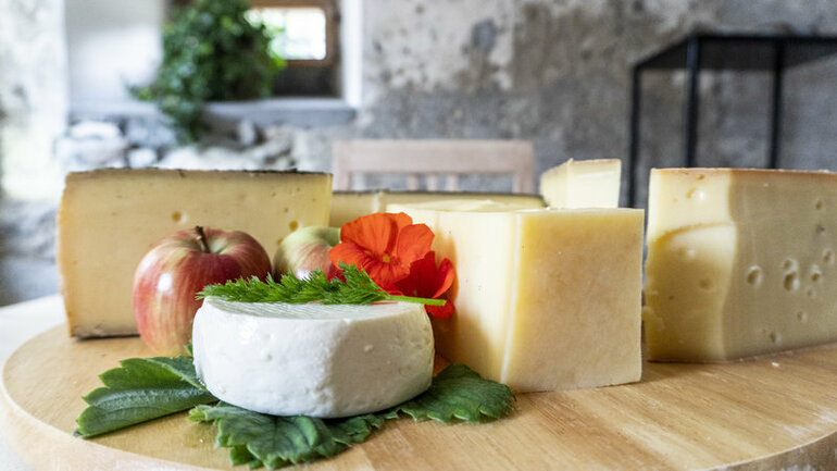 Käseplatte (c) Agnes Ammann - Vorarlberg Tourismus [Webqualität]
